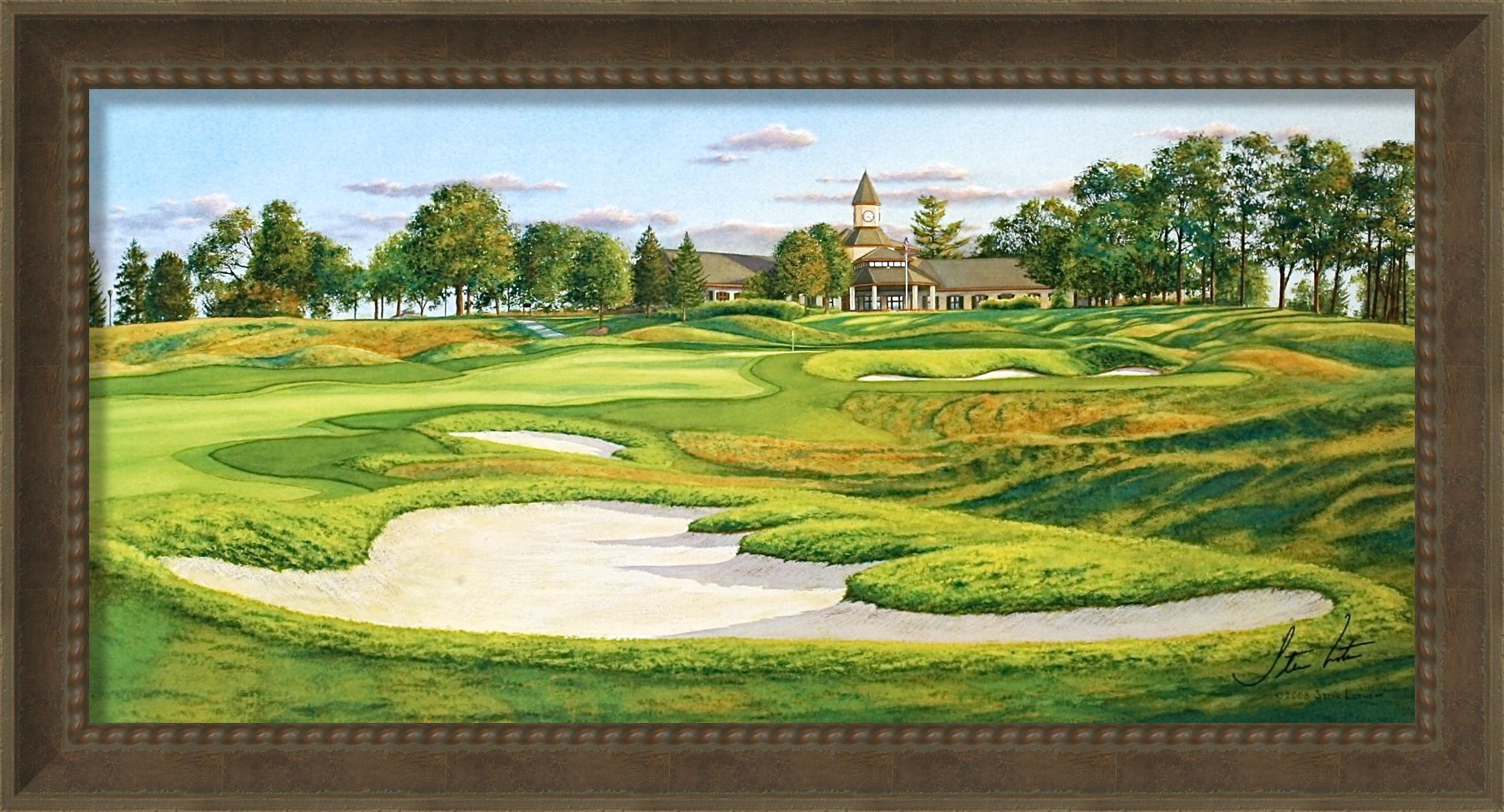 Valhalla Golf Club, Louisville, Kentucky - Printed Golf Courses - Golf  Course Prints